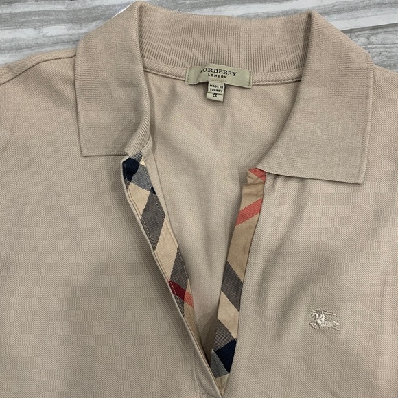 Burberry Beige Button Down Shirt - Picture 2 of 8